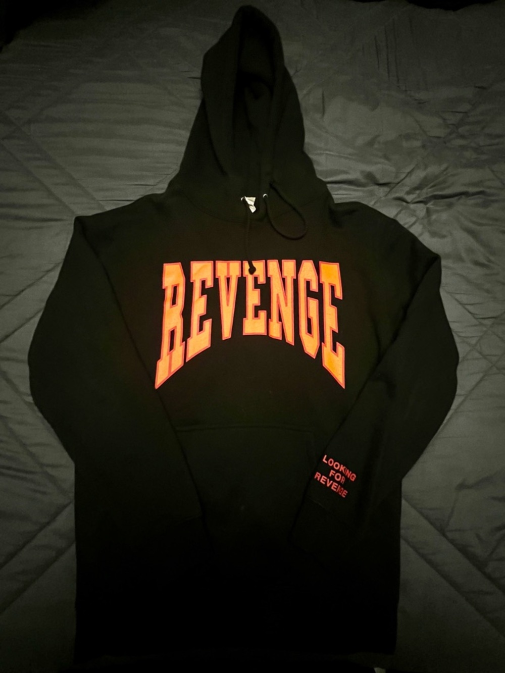 Official Drake Summer Sixteen Tour Merchandise, 'REVENGE' Hoodie Medium